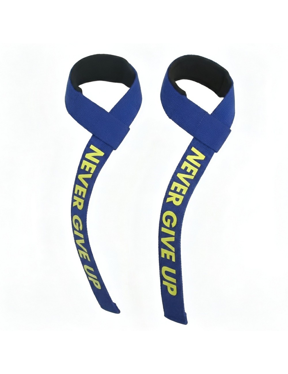 Straps Levantamiento Pesas Gym Acolchadas Never Give Up