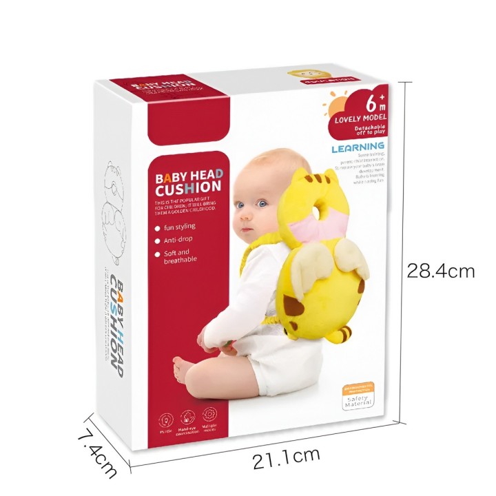 Cojín Protector De Cabeza Y Espalda Para Bebé Anticaídas