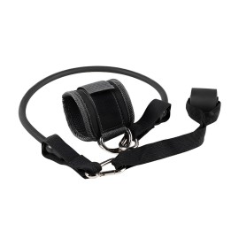 Kit Tobillera Banda Elástica Y Anclaje Puerta Para Glúteos