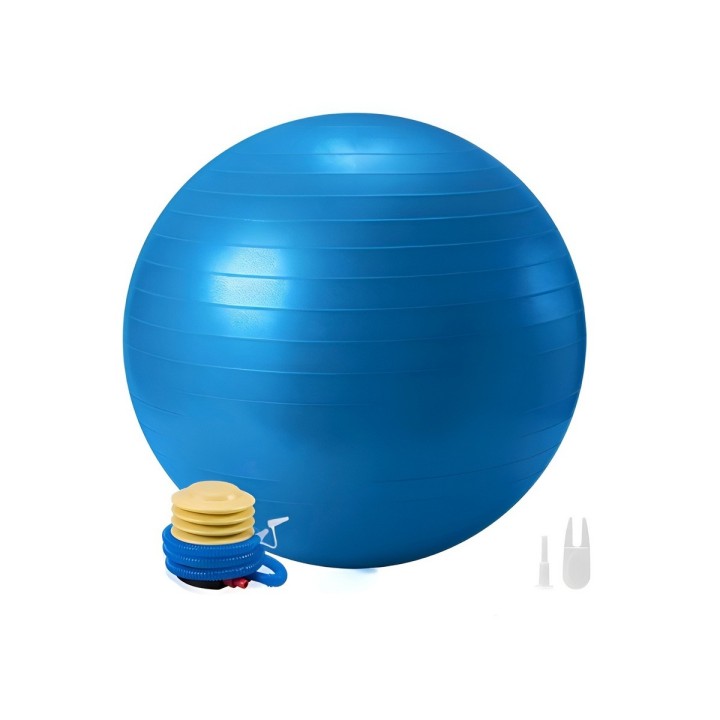 Pelota De Ejercicio Yoga Pilates 75cm Con Inflador