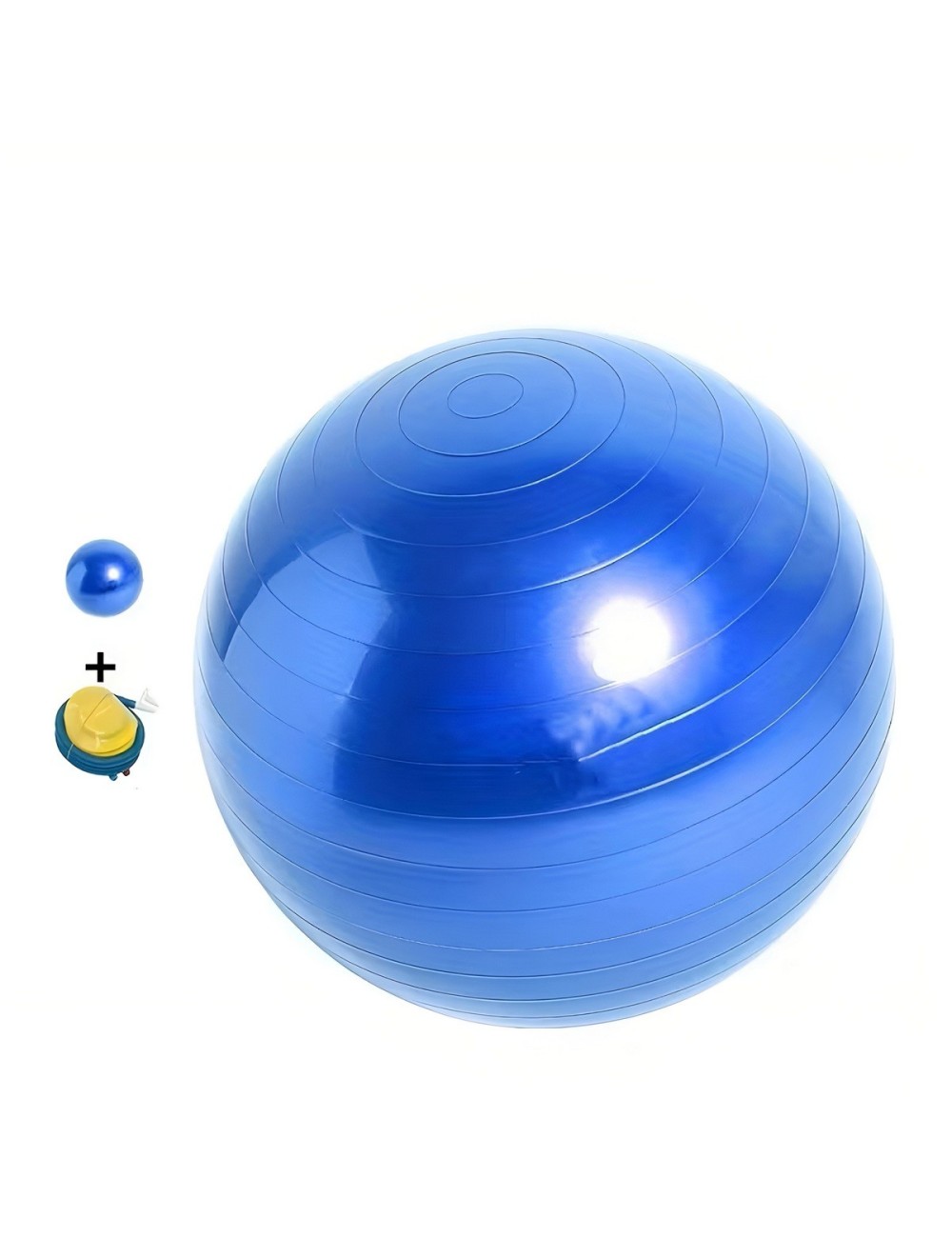 Pelota De Ejercicio Yoga Pilates 75cm Con Inflador