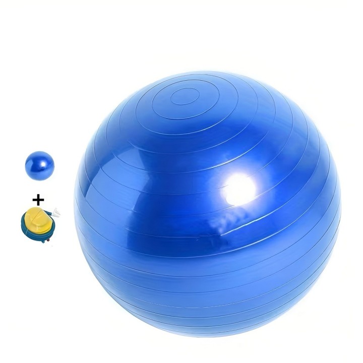 Pelota De Ejercicio Yoga Pilates 75cm Con Inflador