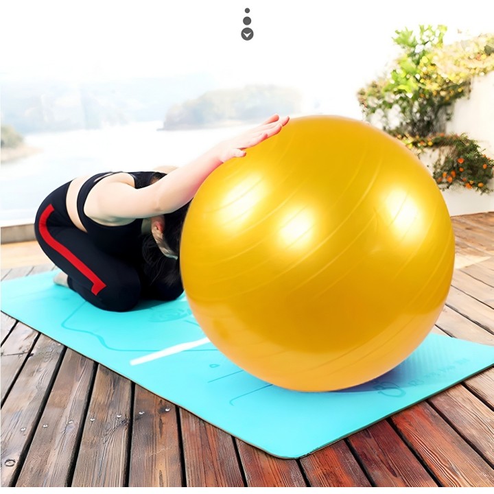 Pelota De Ejercicio Yoga Pilates 75cm Con Inflador