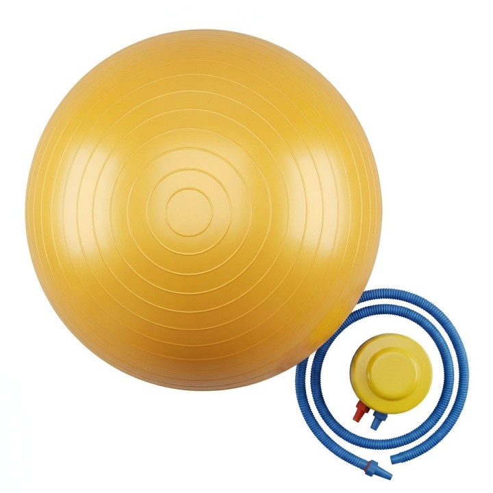 Pelota De Ejercicio Yoga Pilates 75cm Con Inflador