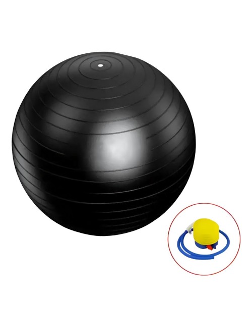 Pelota De Ejercicio Yoga Pilates 75cm Con Inflador