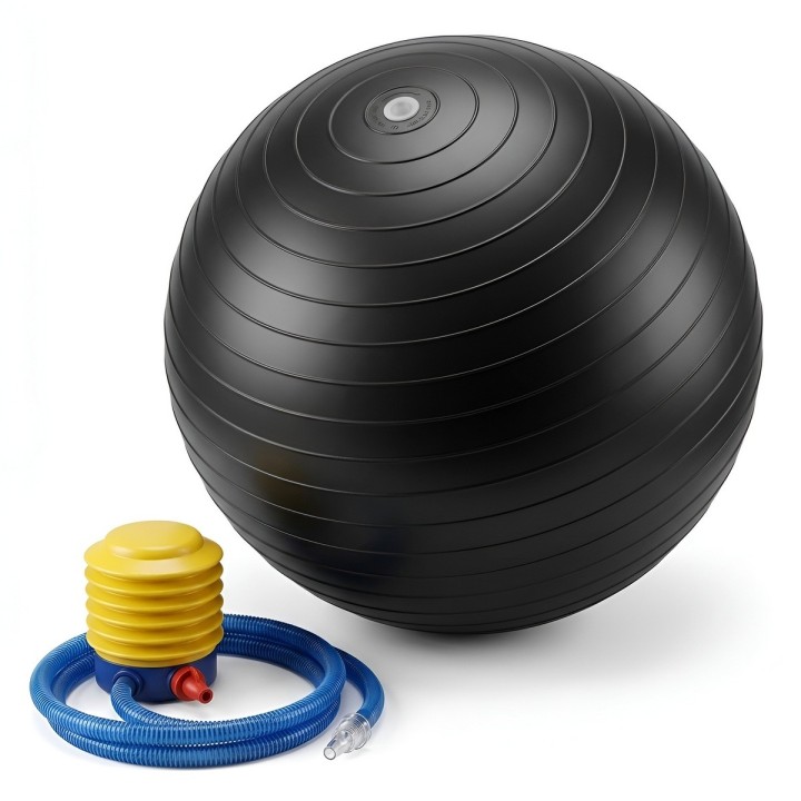 Pelota De Ejercicio Yoga Pilates 75cm Con Inflador