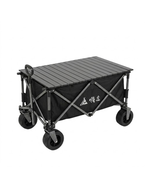 Carro Vagón Plegable Camping Mesa Integrada Todoterreno