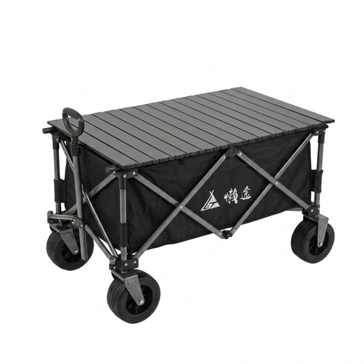 Carro Vagón Plegable Camping Mesa Integrada Todoterreno