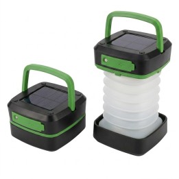 Lámpara Linterna Solar Plegable Recargable Camping Led