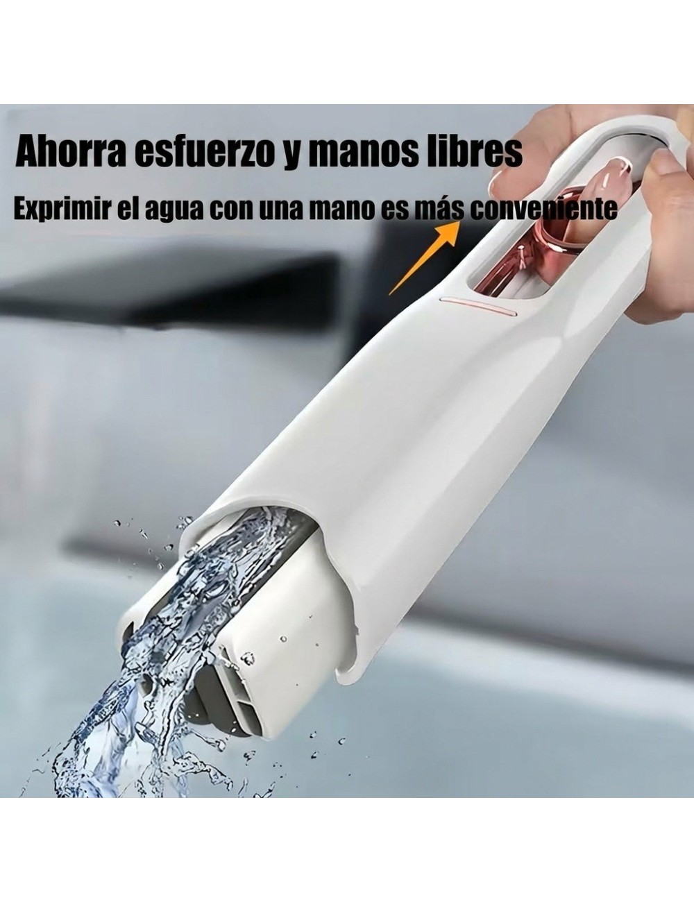 Mini Mopa Portátil Esponja Absorbente Autoexprimible