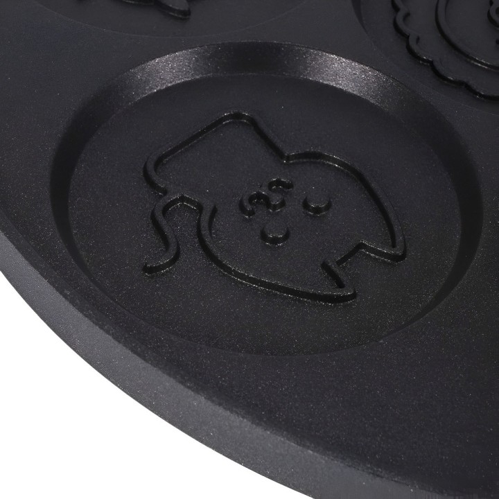 Sartén 7 Huecos Animales Antiadherente Para Pancakes
