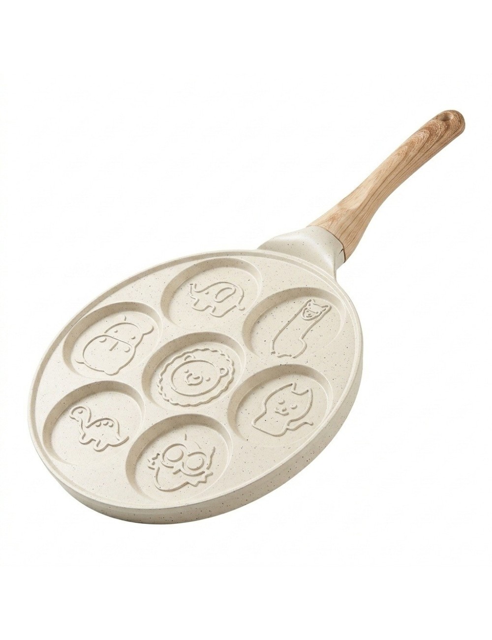 Sartén 7 Mini Pancakes Animales Antiadherente