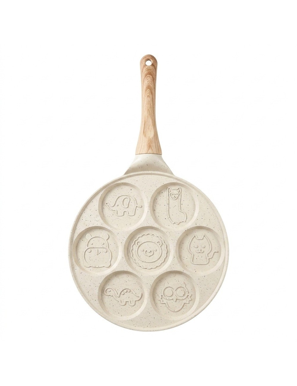 Sartén 7 Mini Pancakes Animales Antiadherente