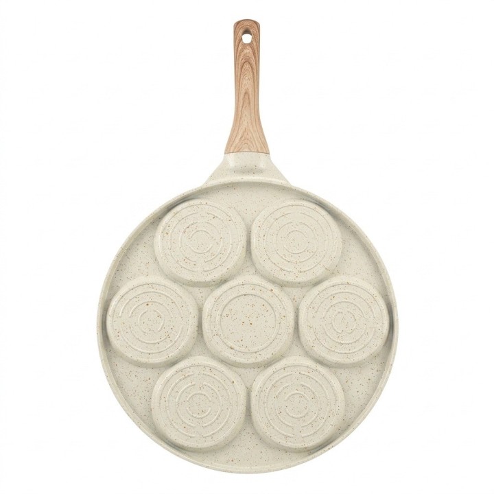 Sartén 7 Mini Pancakes Animales Antiadherente