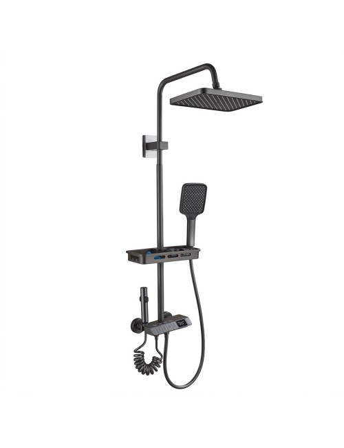 Sistema Ducha Digital Piano 4 En 1 Regadera Bidet