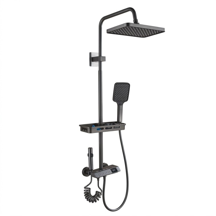 Sistema Ducha Digital Piano 4 En 1 Regadera Bidet