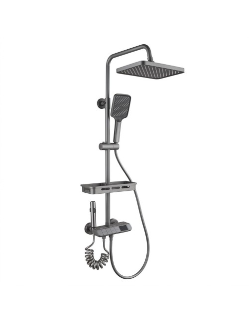 Sistema Ducha Digital Piano 4 En 1 Regadera Bidet