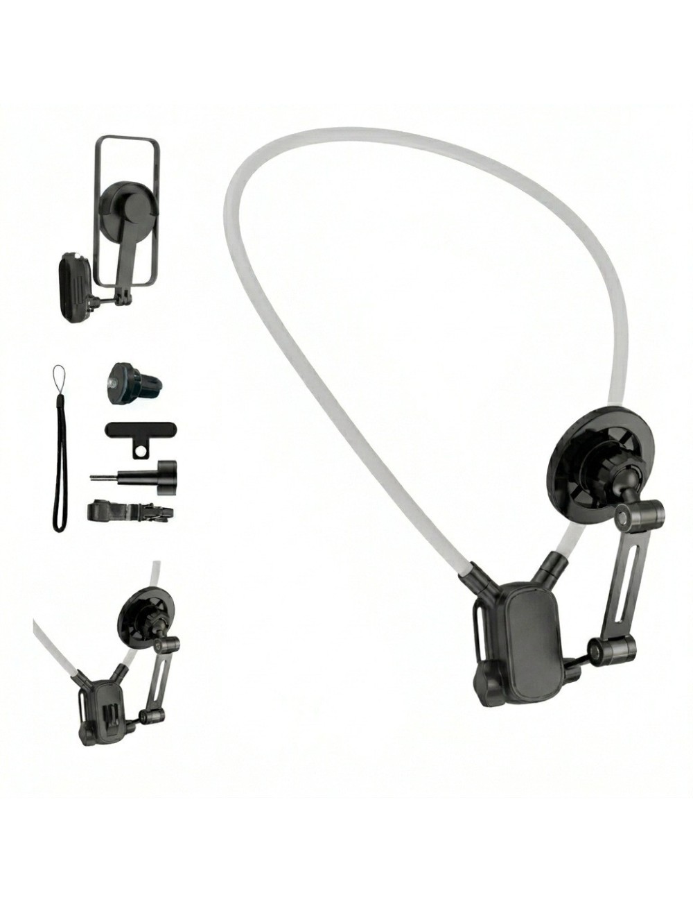 Soporte Cuello Magnético Para Celular Y Cámara Acción