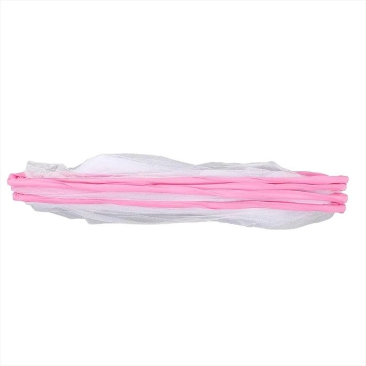 Toldillo Mosquitero Plegable Cama Sencilla 190x80x80cm Rosa