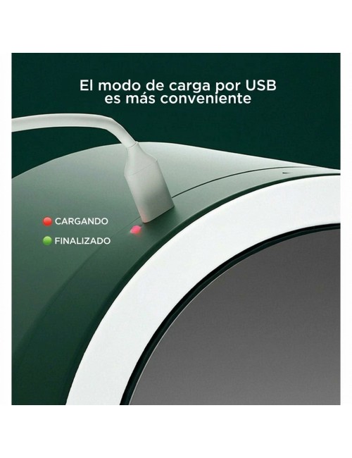 Organizador Maquillaje Espejo Luz Led 3 Tonos Usb
