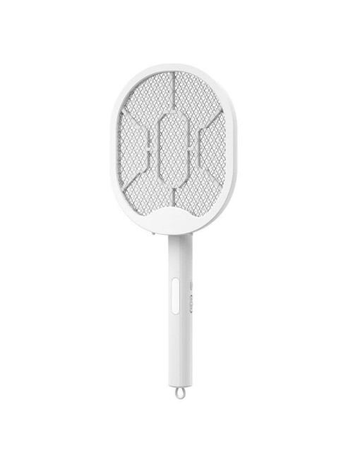Raqueta Eléctrica Matamoscas Plegable Luz Uv 3000v