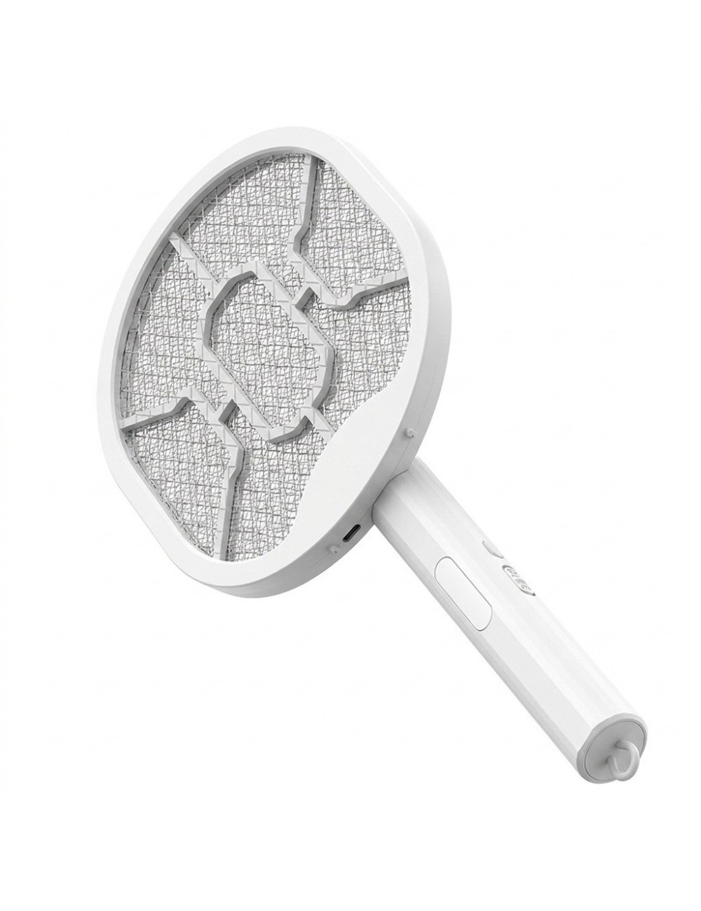 Raqueta Eléctrica Matamoscas Plegable Luz Uv 3000v