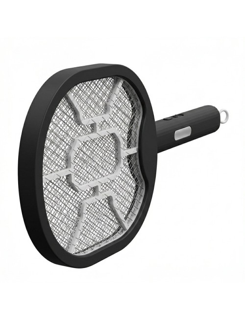 Raqueta Eléctrica Matamoscas Plegable Luz Uv 3000v