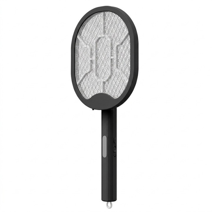 Raqueta Eléctrica Matamoscas Plegable Luz Uv 3000v
