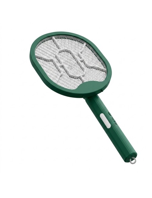 Raqueta Eléctrica Matamoscas Plegable Luz Uv 3000v