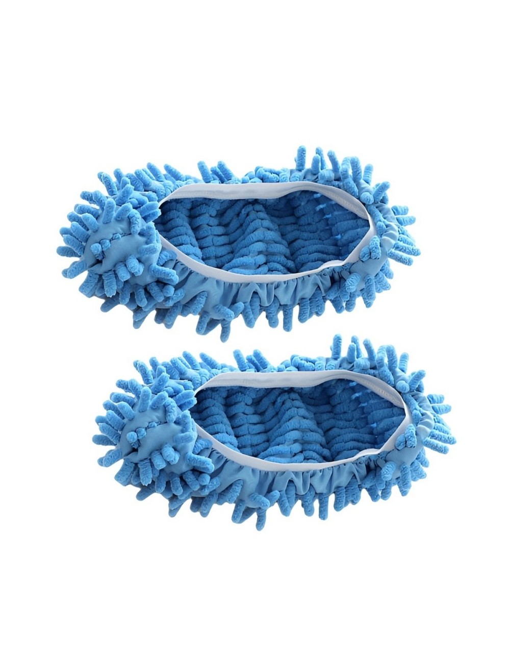 Par Zapatillas Mopa Microfibra Limpia Pisos