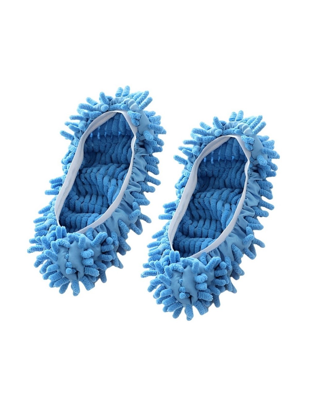 Par Zapatillas Mopa Microfibra Limpia Pisos