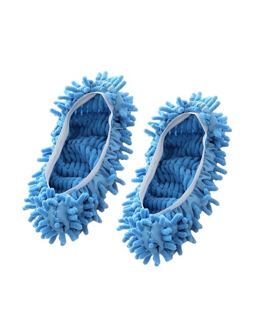 Par Zapatillas Mopa Microfibra Limpia Pisos