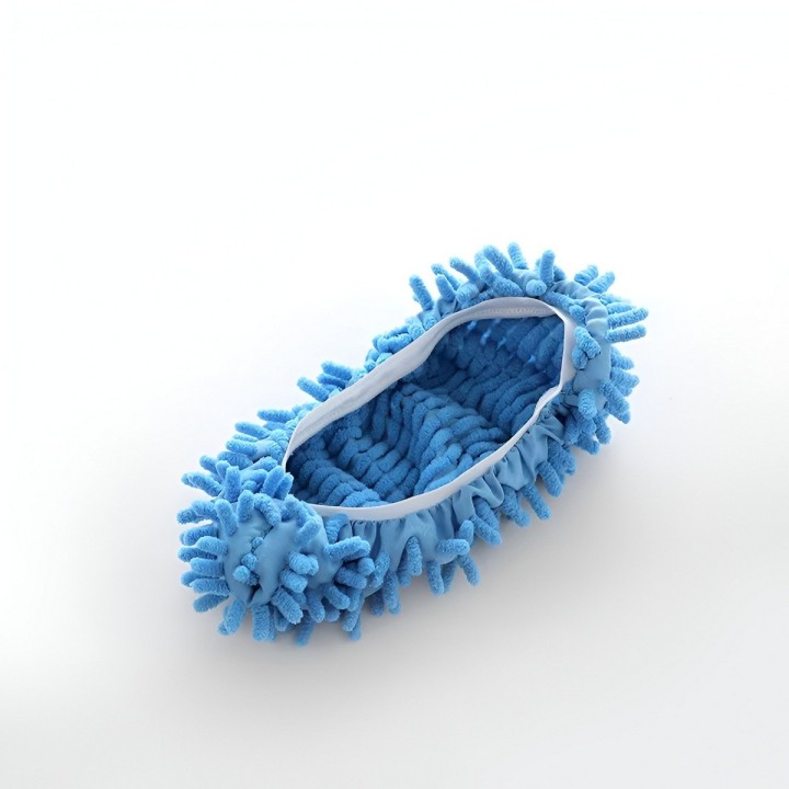 Par Zapatillas Mopa Microfibra Limpia Pisos