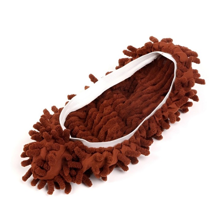 Par Zapatillas Mopa Microfibra Limpia Pisos
