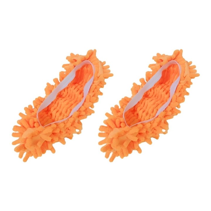 Par Zapatillas Mopa Microfibra Limpia Pisos