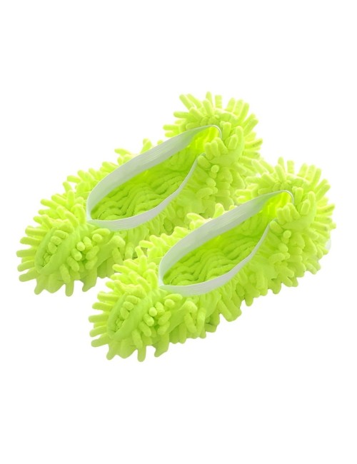 Par Zapatillas Mopa Microfibra Limpia Pisos