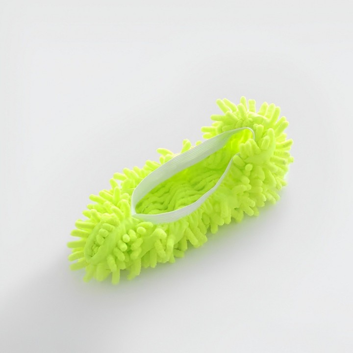 Par Zapatillas Mopa Microfibra Limpia Pisos