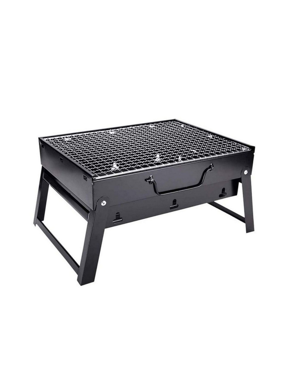 Asador Parrilla Portátil Plegable A Carbón Para Bbq Camping