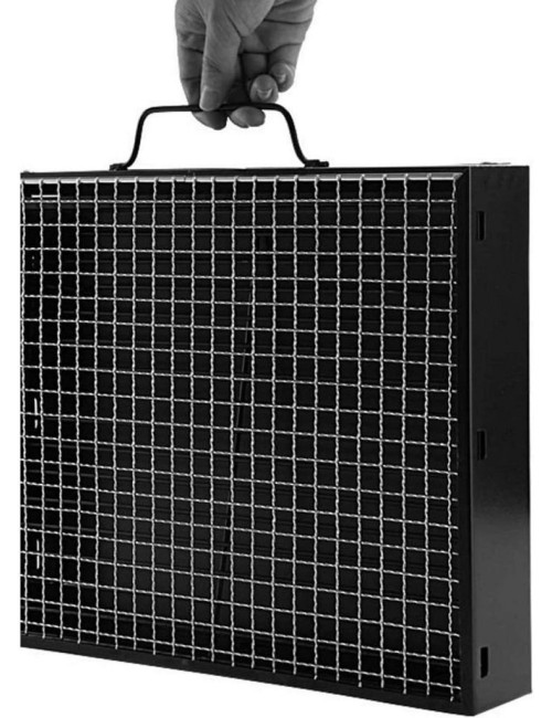 Asador Parrilla Portátil Plegable A Carbón Para Bbq Camping