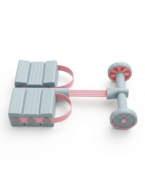Dispositivo Tracción Pedal Multifuncional Rodillo Abdominal