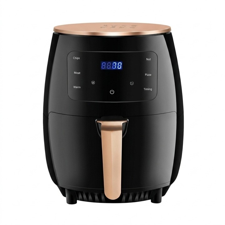 Freidora De Aire Digital 6 Litros 2400w Táctil Negro