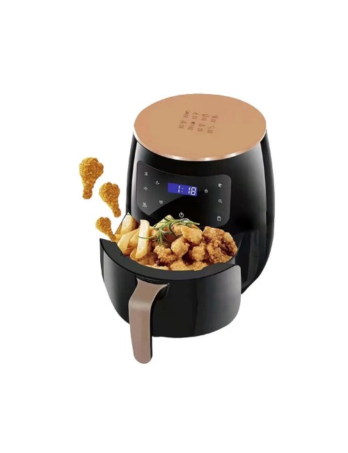 Freidora De Aire Digital 6 Litros 2400w Táctil Negro