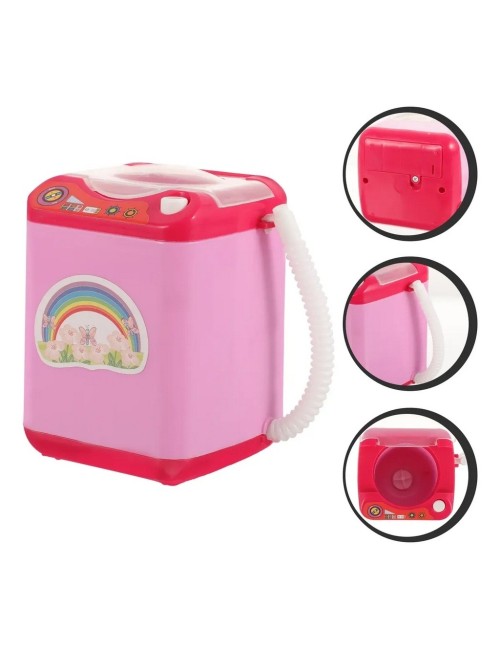 Mini Lavadora Juguete Eléctrica Limpia Brochas Maquillaje