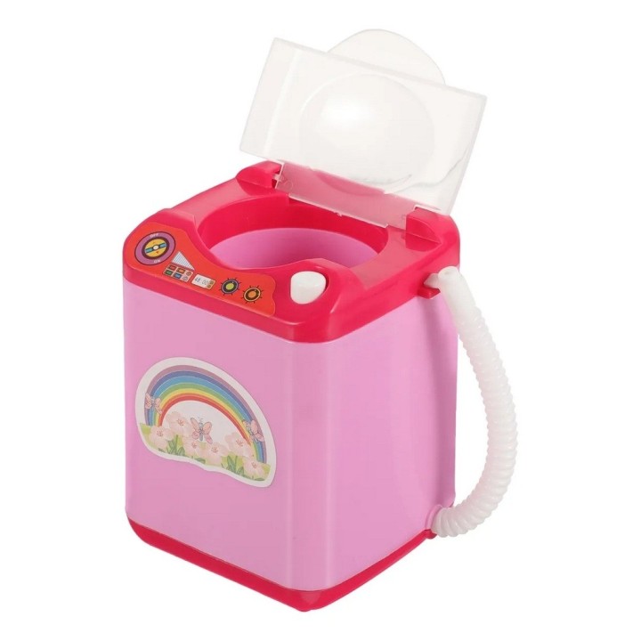 Mini Lavadora Juguete Eléctrica Limpia Brochas Maquillaje