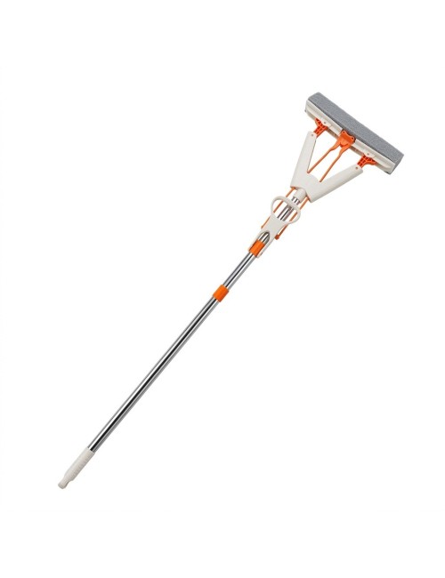 Trapeador Mopa Esponja Escurridor Automático Tipo Mariposa