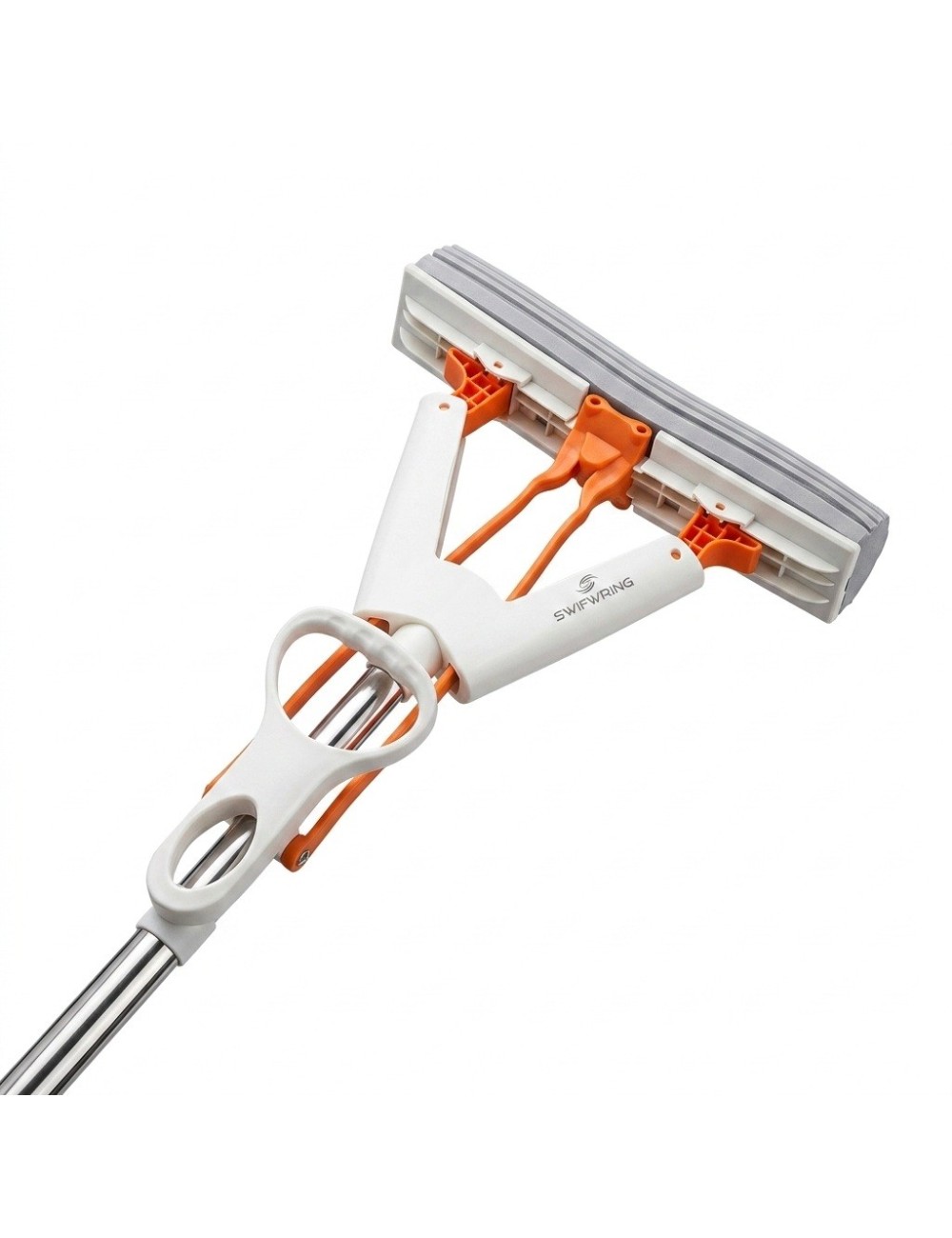 Trapeador Mopa Esponja Escurridor Automático Tipo Mariposa