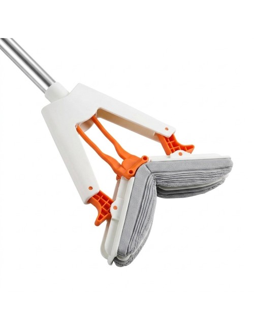 Trapeador Mopa Esponja Escurridor Automático Tipo Mariposa