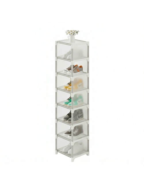 Organizador De Zapatos Zapatero Vertical 8 Niveles Acrílico