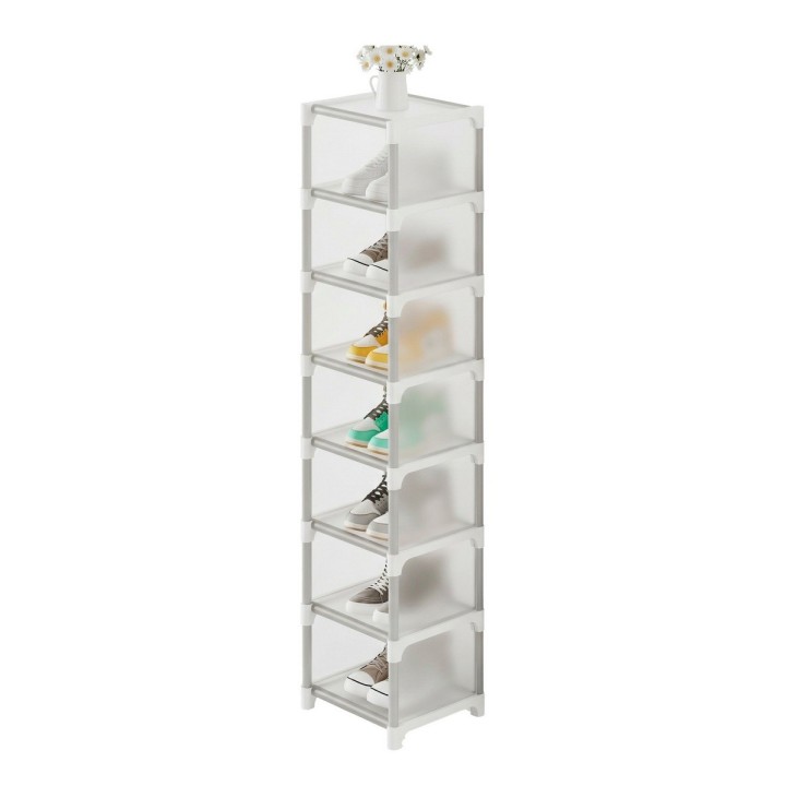 Organizador De Zapatos Zapatero Vertical 8 Niveles Acrílico