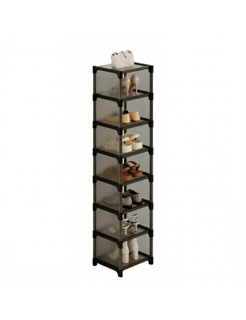 Organizador De Zapatos Zapatero Vertical 8 Niveles Acrílico